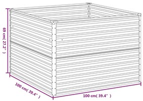 ΖΑΡΝΤΙΝΙΕΡΑ 100 X 100 X 69 ΕΚ. ΑΠΟ ΑΤΣΑΛΙ ΣΚΛΗΡΥΘΕΝ ΣΤΟΝ ΑΕΡΑ 152002