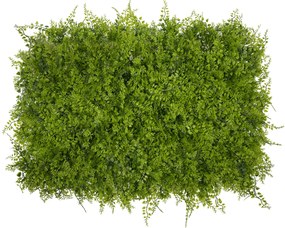 GloboStar® 78414 Artificial - Συνθετικό Τεχνητό Διακοσμητικό Πάνελ Φυλλωσιάς - Κάθετος Κήπος Λέιλαντ - Νάνος Κισσός Πράσινο - Λαδί Πράσινο Μ60 x Υ40 x Π9cm