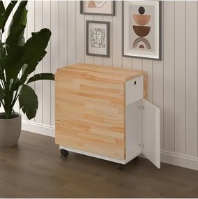 Stewehome Πτυσσόμενο τραπέζι κουζίνας Πεύκο KM-22 40x70x75 cm