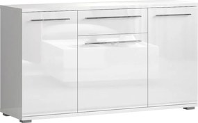 Μπουφές Realm 3D1S-Μήκος: 150 εκ.-Λευκό - 150.00Χ45.00Χ85.00cm