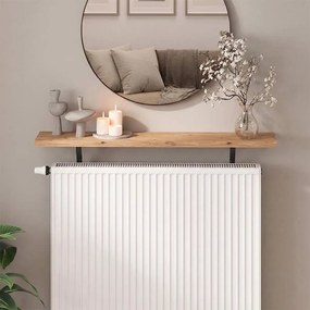 Ραφιέρα τοίχου Barca Megapap χρώμα pine oak 91x17,5x20,4εκ.