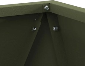 vidaXL Γλάστρα Ελιά Πράσινη 30 x 30 x 30 cm Ατσάλι