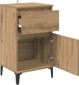 vidaXL Κομοδίνο Artisan Oak 40 x 35 x 70 εκ. Επεξεργασμένο ξύλο