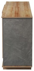 Μπουφές Zafore σε oak - καφέ antique απόχρωση 180x45x80εκ 180x45x80 εκ.