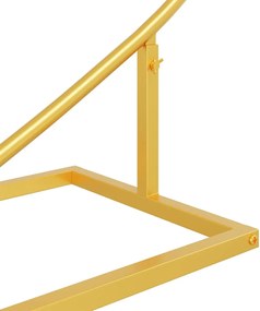 vidaXL Αψίδα Γάμου Χρυσό 195 x 35 x 211 εκ Ατσάλι