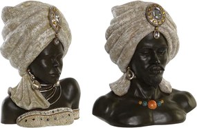 Διακοσμητική Φιγούρα DKD Home Decor x2 (Ανακαινισμenα A)