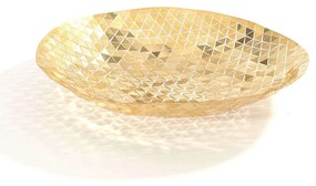 Διακοσμητικό Μπωλ Push PMX-B Φ24cm Gold Fundamental Metal