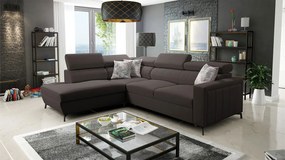 Γωνιακός καναπές Baltico III Mini-Αριστερή-Kafe