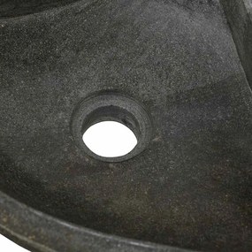 vidaXL Κρεμαστή Γωνιακή Λεκάνη Γκρι (38-45) x (38-45) x 12 εκ.