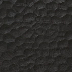 Κομοδίνα 2 τεμ. Μαύρα 40 x 33 x 46 εκ. από Μασίφ Ξύλο Μάνγκο - Μαύρο