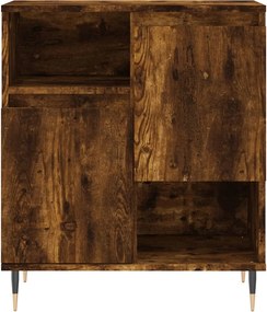 vidaXL Ντουλάπι Καπνιστή Δρυς 60x35x70 εκ. από Επεξεργασμένο Ξύλο