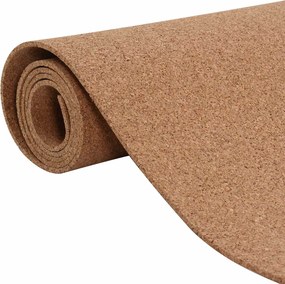 vidaXL Ρολό Φελλού Καφέ 50 x 200 x 0,5 cm Φελλός