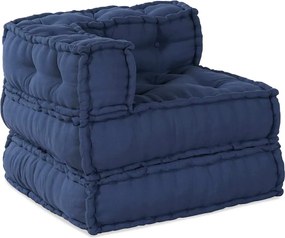 vidaXL Μονάδα Μοντέρνου Καναπέ 2 pcs Ινδικο 140 x 70 x 56 εκ. Ύφασμα