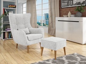 Πολυθρόνα Estjano με υποπόδιο