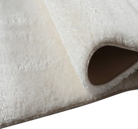Χαλιά Κρεβατοκάμαρας (Σετ 3τμχ) Polcarpet Silky Shaggy White