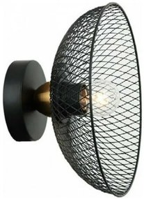 ΕΠΙΤΟΙΧΟ Φ/Σ 1ΧΕ27 ΜΑΥΡΟ ΜΕΤΑΛΛΙΚΟ D24Χ12CM KOBE ACA HL45841W25B