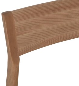 ΚΑΡΕΚΛΑ PONTUS  RUBBERWOOD ΜΕ ΚΑΘΙΣΜΑ ΣΧΟΙΝΙ- ΦΥΣΙΚΟ 47X52X80Υεκ.