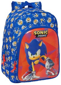 Σχολική Τσάντα Sonic Prime Μπλε 26 x 34 x 11 cm