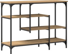 vidaXL Τραπέζι Κονσόλας artisan δρυς 100 x 35 x 75 εκ.