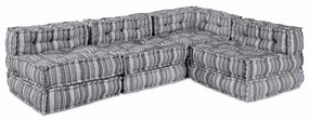 vidaXL Μαξιλάρι 4 pcs Ανοιχτό γκρι 70 x 70 x 54 εκ Πολυεστέρας