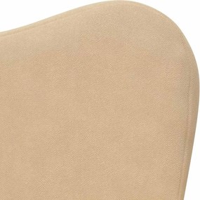 vidaXL Παιδικός καναπές Cream Soft Plush