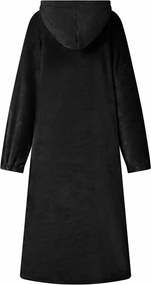 vidaXL Φούτερ-κουβέρτα Μαύρο m Φανέλα