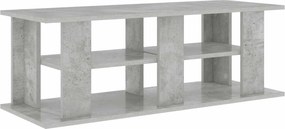 vidaXL Βάση τηλεόρασης Σκυρόδεμα Γκρι 96 x 35 x 33,5 εκ