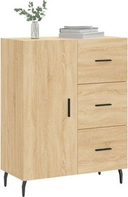 vidaXL Ντουλάπι Sonoma Δρυς 69,5 x 34 x 90 εκ. από Επεξεργασμένο Ξύλο