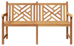 vidaXL Παγκάκι κήπου Καφέ 150 x 60 x 90 εκ Μασίφ ξύλο teak