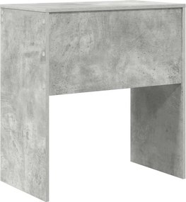 vidaXL Γραφείο Σκυρόδεμα Γκρι 70 x 40 x 76 εκ.
