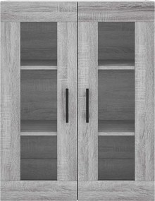 vidaXL Ντουλάπι Τοίχου Γκρι Sonoma 69,5 x 34 x 90 εκ.