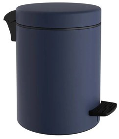 Κάδος Απορριμμάτων Μπάνιου (Φ20x28) Pam &amp; Co 5lt 96-203 Matt Navy Blue