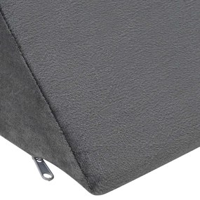 vidaXL Μαξιλάρι Πό ноги Μονόχρωμο Γκρι