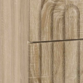 vidaXL Κομοδίνο Sonoma Δρυς 43 x 34,5 x 48 εκ Επεξεργασμένο Ξύλο
