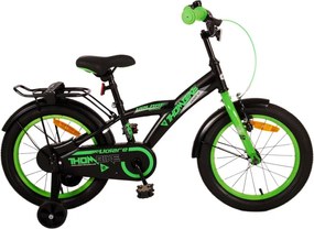 Thombike 16 Inch 23 cm Boys Coaster Brake Black/Green