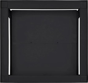 vidaXL Βάση Πλυντηρίου Ρούχων Μαύρο 60 x 56 x 52 εκ Ατσάλι
