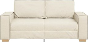 vidaXL Διθέσιος Καναπές Λευκό 180x78x84 εκ.