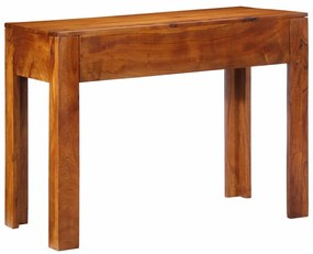 vidaXL Γραφείο με συρτάρι Καφέ 100 x 50 x 75 cm Μασίφ ξύλο ακακίας
