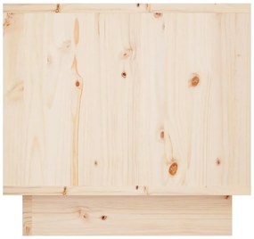 vidaXL Κομοδίνα 2 τεμ. 35 x 34 x 32 εκ. από Μασίφ Ξύλο Πεύκου