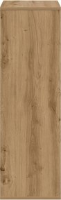 vidaXL Πλαϊνό γραφείο Artisan Oak 35 x 32 x 99,5 εκ