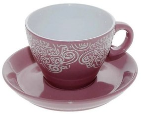 Φλυτζάνι Καπουτσίνο Vienna Jumbo Hun117K6 Pink Espiel Ceramic