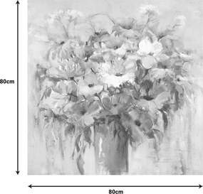 Πίνακας σε καμβά Spino II Inart 80x3x80εκ