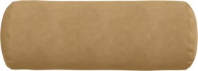 vidaXL Μαξιλάρια Στήριγμα 2 pcs Καφέ Ø 25 x 70 cm Υφασμάτινο Κορντουρά