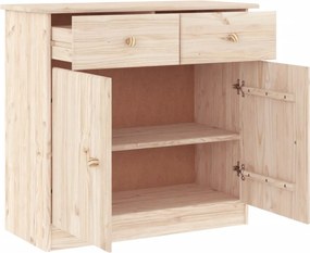 vidaXL Ντουλάπι ALTA 77 x 35 x 73 εκ. από Μασίφ Ξύλο Πεύκου