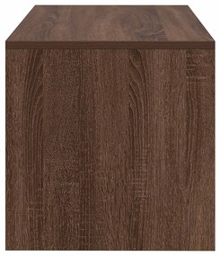 Ντουλάπι τηλεόρασης καφέ δρυς 60x40x40 cm Ξύλινη κατασκευή - Καφέ
