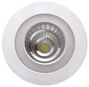 Χωνευτό Σποτ Φωτιστικό Οροφής LED COB SMD 12W 3000K-4000K Λευκό Epistar 5254 Spotlight 5254 Λευκό