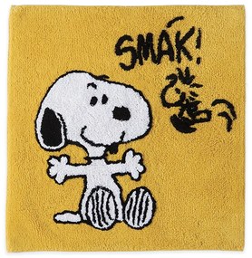 Χαλάκι Μπάνιου Snoopy Smak Yellow 70x70 - Nef Nef