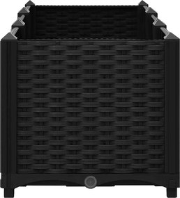 vidaXL Ζαρντινιέρα 120 x 40 x 38 εκ. από Πολυπροπυλένιο