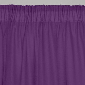 LINO ΚΟΥΡΤΙΝΑ LINE ΜΕ ΤΡΕΣΑ 305 MAUVE 145X295