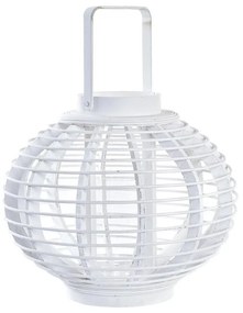 Lanterne DKD Home Decor Λευκό Bamboo Κρυστάλλινο Urban 35 x 35 x 29 cm